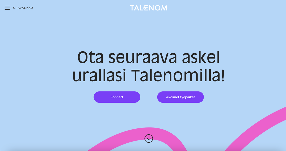 Talenomin urasivut